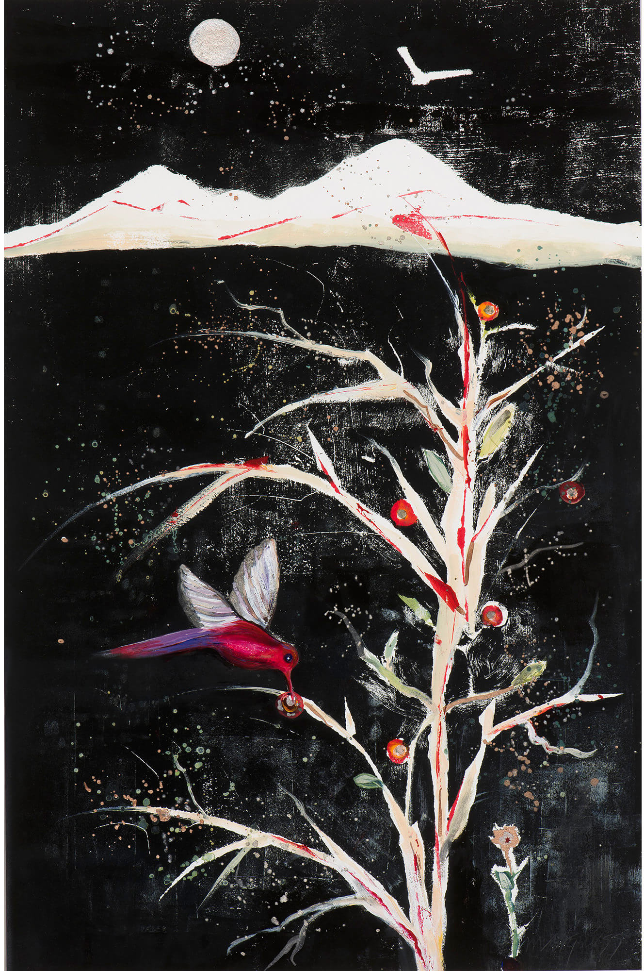 Hummingbird Night Flight